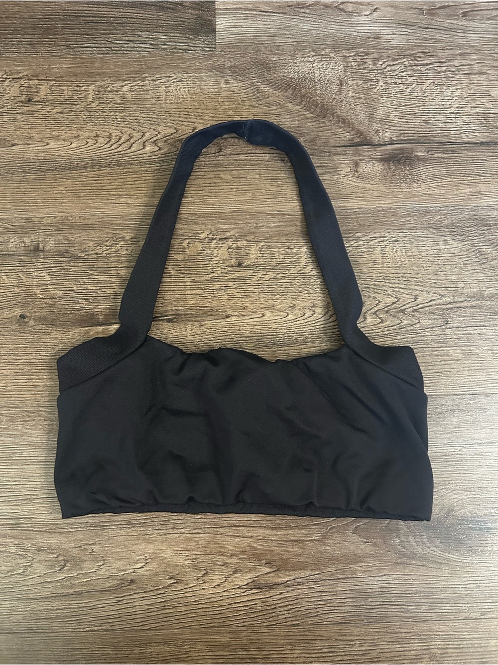 Free People Halter Sports Bra Black